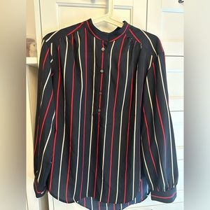 Club Monaco Striped Shirt in Size Small